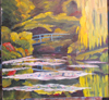 Pont Japonais 1 - 80x80 - Acrylique