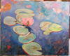 Les Nymphéas 2 - 92x73 - Acrylique