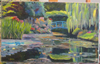 Pont Japonais 6 - 61x38 - Acrylique
