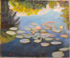 Les Nymphéas 6 - 55x45 - Acrylique