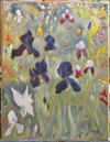 Iris - 27x35 - Acrylique