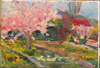 Cerisiers en fleurs - 35x24 - Acrylique