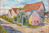 La boite aux lettres - 27x19 - Acrylique sur bois