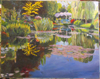 Glycine en Fleurs - 93x73 - Acrylique