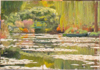La Barque - 29x20 - Huile sur toile collée sur bois